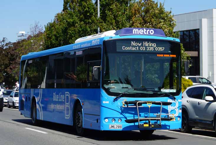 Go Bus Volvo B7RLE Designline Enviroline 1046 Blue Line